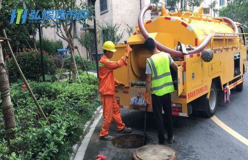 南京雨花台区赛虹桥雨污管道清淤疏通